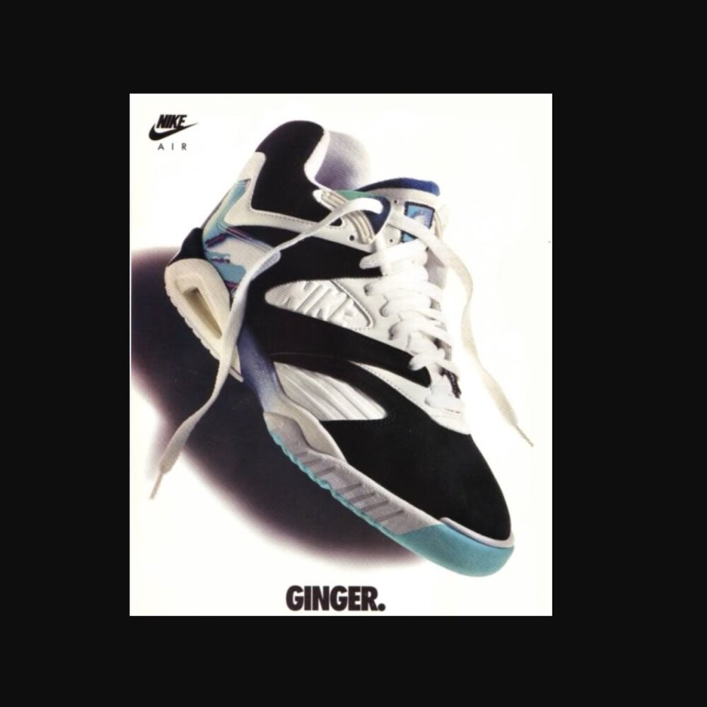 1991 Nike Air Tech Challenge IV "Marina Blue"  sz 10